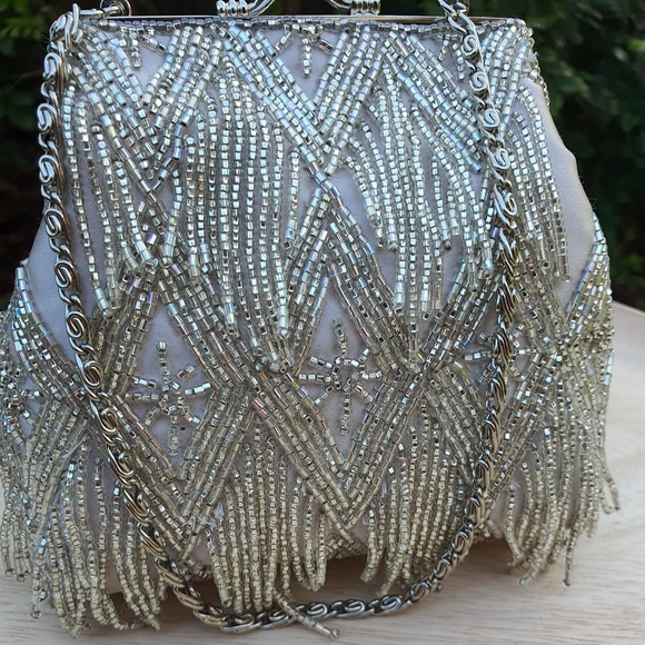 Beaded Olga Berg Handbag - Picture 5 of 13